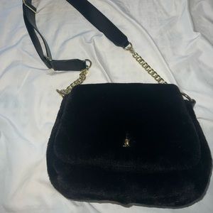 Isaac Mizrahi fur crossbody bag!
